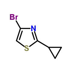 cas no 1086381-69-2 is 4-Bromo-2-cyclopropyl-1,3-thiazole