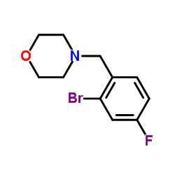 cas no 1086600-40-9 is 4-(2-Bromo-4-fluorobenzyl)morpholine