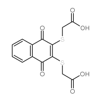cas no 108900-05-6 is 2,3-BIS(MERCAPTOACETIC ACID)-1,4-NAPHTHALENEDIONE