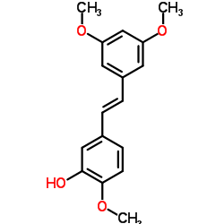 cas no 108957-73-9 is 3,4',5-trimethoxy-3'-hydroxystilbene