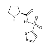 cas no 1089663-51-3 is N-(2-Thiophenesulfonyl)-L-prolinamide Trifluoroacetate