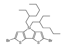 cas no 1089687-05-7 is 2,6-Dibromo-4,4-bis(2-ethylhexyl)-4H-silolo[3,2-b:4,5-b']dithiophene