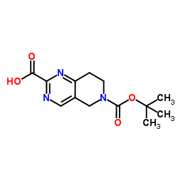 cas no 1092352-58-3 is 6-(TERT-BUTOXYCARBONYL)-5,6,7,8-TETRAHYDROPYRIDO[4,3-D]PYRIMIDINE-2-CARBOXYLIC ACID