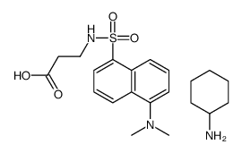 cas no 1093-97-6 is DANSYL-BETA-ALANINE CYCLOHEXYLAMMONIUM SALT