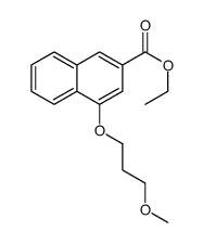 cas no 1093073-45-0 is Ethyl 4-(3-methoxypropoxy)-2-naphthoate