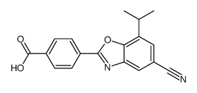 cas no 1093395-66-4 is 4-(5-cyano-7-isopropylbenzo[d]oxazol-2-yl)benzoic acid