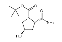 cas no 109384-24-9 is (2S,4R)-1-Boc-2-carbamoyl-4-hydroxypyrrolidine