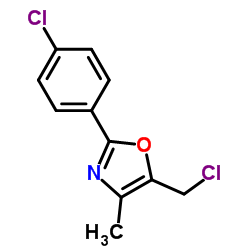 cas no 109544-39-0 is 5-(CHLOROMETHYL)-2-(4-CHLOROPHENYL)-4-METHYLOXAZOLE