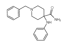 cas no 1096-03-3 is 4-Anilino-1-benzylpiperidine-4-carboxamide