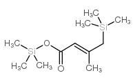 cas no 109751-82-8 is TRIMETHYLSILYL 3-TRIMETHYLSILYLMETHYLCROTONATE