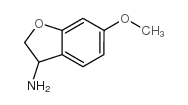 cas no 109926-37-6 is 3-BENZOFURANAMINE, 2,3-DIHYDRO-6-METHOXY-