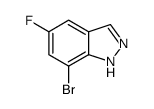 cas no 1100214-35-4 is 7-Bromo-5-fluoro-1H-indazole