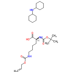 cas no 110637-52-0 is Boc-Lys(Alloc)-OH DCHA