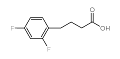 cas no 110931-78-7 is 2,4-DIFLUOROPHENYLBUTYRIC ACID