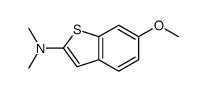 cas no 111359-29-6 is Benzo[b]thiophen-2-amine, 6-Methoxy-N,N-dimethyl-