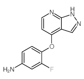 cas no 1115490-85-1 is 4-((1H-PYRAZOLO[3,4-B]PYRIDIN-4-YL)OXY)-3-FLUOROANILINE