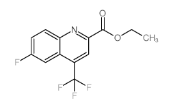 cas no 1116339-58-2 is ethyl 6-fluoro-4-(trifluoromethyl)quinoline-2-carboxylate
