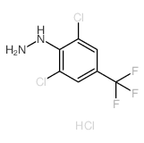 cas no 111788-75-1 is (2,6-DICHLORO-4-(TRIFLUOROMETHYL)PHENYL)HYDRAZINE HYDROCHLORIDE