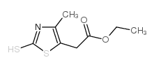 cas no 111874-19-2 is ethyl 2-(4-methyl-2-sulfanylidene-3H-1,3-thiazol-5-yl)acetate