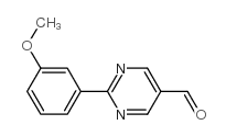 cas no 1119398-70-7 is 2-(3-METHOXYPHENYL)PYRIMIDINE-5-CARBOXALDEHYE