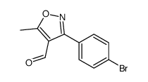 cas no 1119449-35-2 is 3-(4-Bromophenyl)-5-methyl-1,2-oxazole-4-carbaldehyde