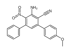 cas no 1119522-98-3 is 2-amino-6-(4-methoxyphenyl)-3-nitro-4-phenylbenzonitrile