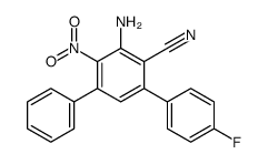 cas no 1119523-01-1 is 2-amino-6-(4-fluorophenyl)-3-nitro-4-phenylbenzonitrile