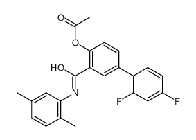 cas no 1119752-60-1 is [4-(2,4-difluorophenyl)-2-[(2,5-dimethylphenyl)carbamoyl]phenyl] acetate