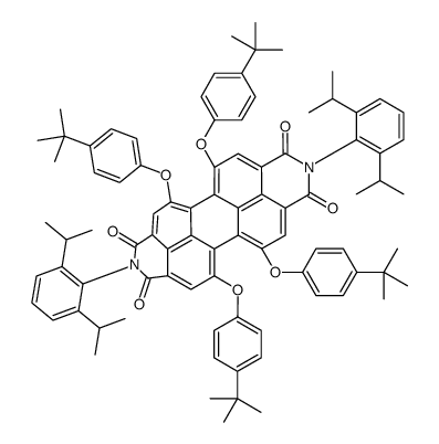 cas no 112078-08-7 is 1,6,7,12-Tetrakis(4-tert-butylphenoxy)-N,N'-bis(2,6-diisopropylphenyl)-3,4,9,10-perylenetetracarboxylic DiiMide