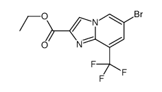 cas no 1121051-30-6 is ethyl 6-bromo-8-(trifluoromethyl)imidazo[1,2-a]pyridine-2-carboxylate