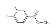 cas no 1121586-29-5 is Methyl 3-iodo-4-fluorobenzoate