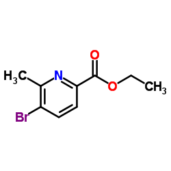 cas no 1122090-71-4 is Ethyl 5-bromo-6-methyl-2-pyridinecarboxylate