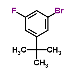 cas no 1123172-38-2 is 1-Bromo-3-fluoro-5-(2-methyl-2-propanyl)benzene