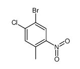 cas no 1126367-34-7 is 1-Bromo-2-chloro-4-methyl-5-nitrobenzene