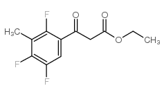 cas no 112822-88-5 is ethyl 3-oxo-3-(2,4,5-trifluoro-3-methylphenyl)propanoate