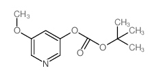 cas no 1131335-38-0 is tert-Butyl 5-methoxypyridin-3-yl carbonate