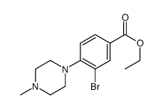 cas no 1131594-69-8 is ethyl 3-bromo-4-(4-methylpiperazin-1-yl)benzoate