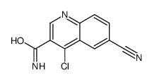 cas no 1131604-95-9 is 4-chloro-6-cyanoquinoline-3-carboxamide