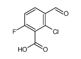 cas no 1131605-23-6 is 2-Chloro-6-fluoro-3-formylbenzoic acid