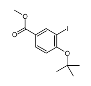 cas no 1131614-45-3 is methyl 3-iodo-4-[(2-methylpropan-2-yl)oxy]benzoate