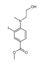 cas no 1131614-50-0 is methyl 4-[2-hydroxyethyl(methyl)amino]-3-iodobenzoate