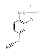 cas no 1133115-28-2 is 4-Thiocyanato-2-(trifluoromethoxy)aniline