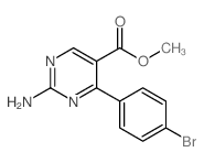 cas no 1133115-66-8 is Methyl 2-amino-4-(4-bromophenyl)pyrimidine-5-carboxylate