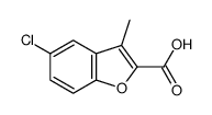 cas no 1134-00-5 is 5-chloro-3-methyl-1-benzofuran-2-carboxylic acid
