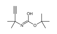 cas no 113486-06-9 is Carbamic acid, (1,1-dimethyl-2-propynyl)-, 1,1-dimethylethyl ester (9CI)