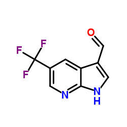 cas no 1135283-53-2 is 5-(Trifluoromethyl)-1H-pyrrolo[2,3-b]pyridine-3-carbaldehyde