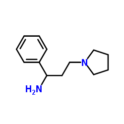 cas no 113640-37-2 is 1-Phenyl-3-(1-pyrrolidinyl)-1-propanamine