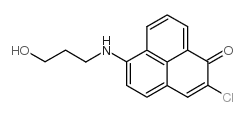 cas no 113722-81-9 is 2-chloro-6-(3-hydroxypropylamino)phenalen-1-one