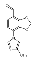 cas no 1139819-89-8 is 1,3-Benzodioxole-4-carboxaldehyde, 7-(4-methyl-1H-imidazol-1-yl)