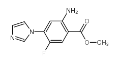 cas no 1141669-51-3 is METHYL 2-AMINO-5-FLUORO-4-(1H-IMIDAZOL-1-YL)BENZOATE